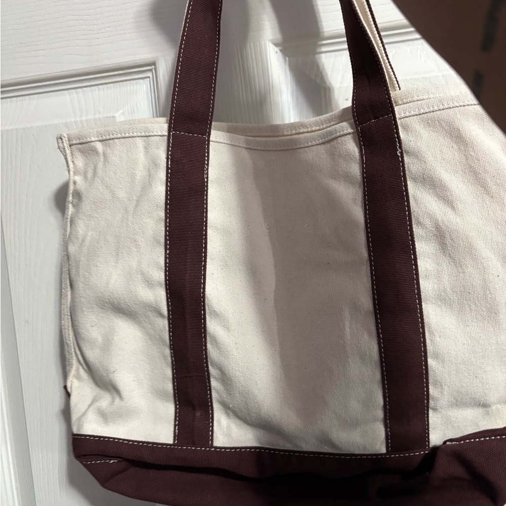American Eagle Outfitters Tan and Brown Tote Bag - Picture 6 of 8